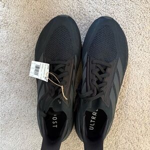 Adidas Men's Black UltraBoost Athletic Shoes